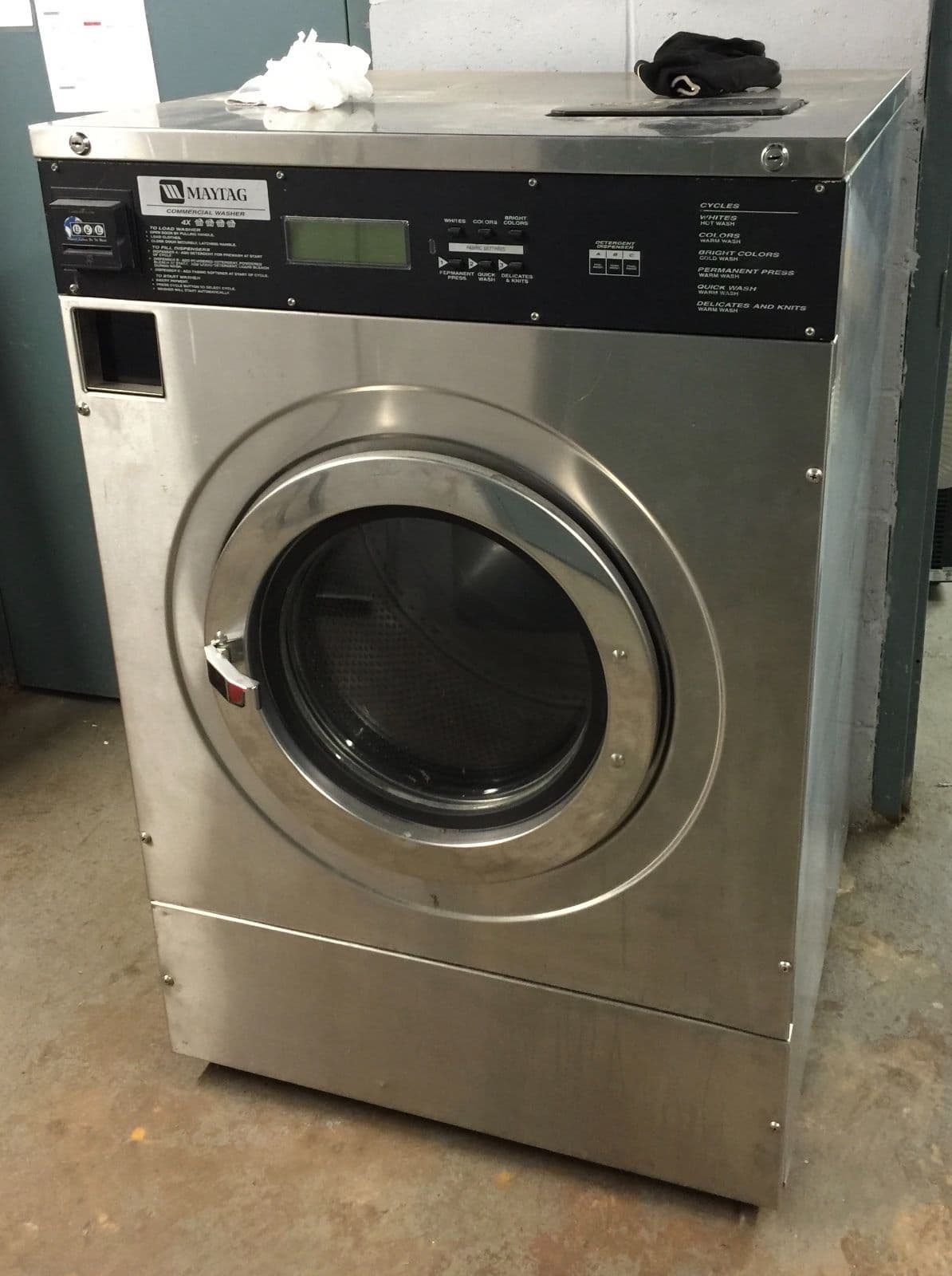 Maytag Commercial Washer and Dryer____1200_